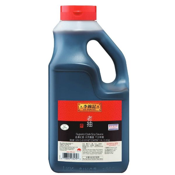 Lee Kum Kee (LKK) Premium Dark Soy Sauce 1.9 L