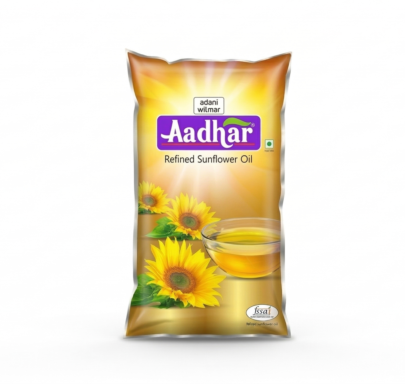 AADHAR SUNFLOWER OIL 1LTR
